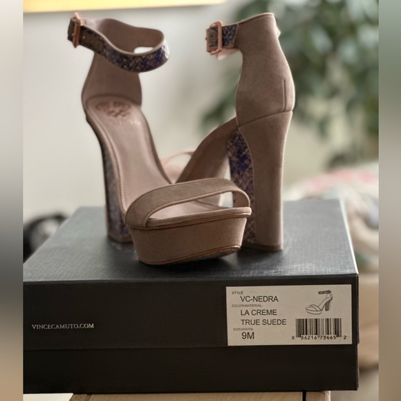 🌟Host Pick 🌟 Vince Camuto "Nedra" platform heels, size 9 - Picture 2 of 5